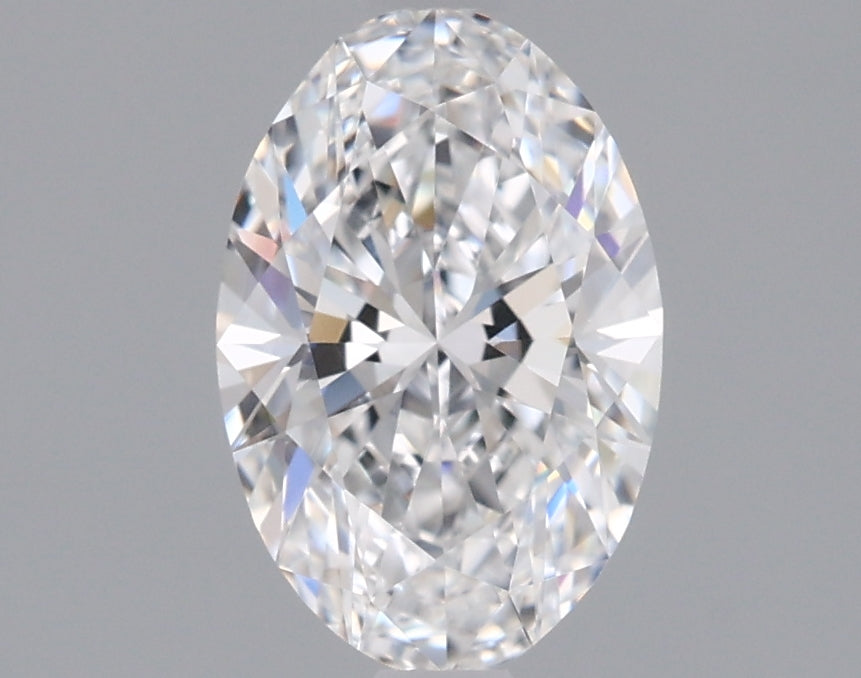 0.99 Carat Oval Shaped, Ideal Cut, D Color, VVS1 Clarity, IGI Certified Lab Grown Diamond