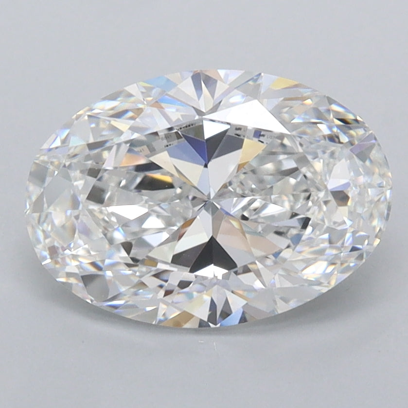 2.06 Carat Oval Shaped, Ideal Cut, D Color, FL Clarity, IGI Certified Lab Grown Diamond