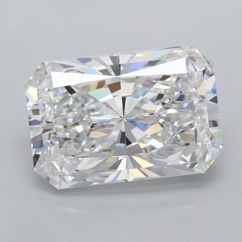 1.91 Carat Radiant Shaped, Ideal Cut, D Color, FL Clarity, IGI Certified Lab Grown Diamond