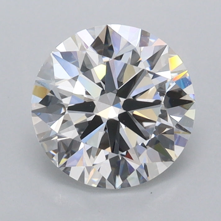 1.39 Carat Round Shaped, Ideal Cut, D Color, FL Clarity, IGI Certified Lab Grown Diamond