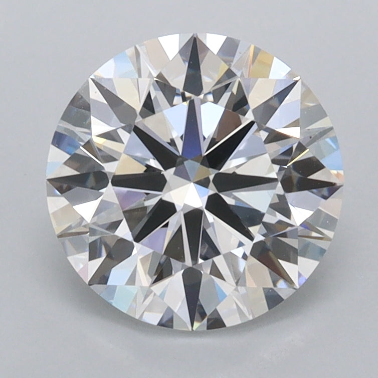 1.92 Carat Round Shaped, Ideal Cut, D Color, FL Clarity, IGI Certified Lab Grown Diamond