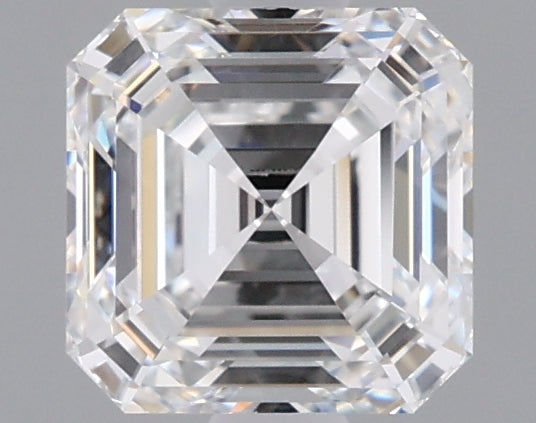 1.03 Carat Asscher Shaped, Ideal Cut, D Color, VVS1 Clarity, IGI Certified Lab Grown Diamond