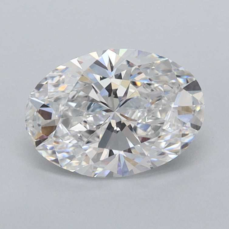 1.05 Carat Oval Shaped, Ideal Cut, D Color, IF Clarity, IGI Certified Lab Grown Diamond