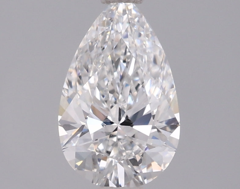 1.00 Carat Pear Shaped, Excellent Cut, D Color, VVS2 Clarity, IGI Certified Lab Grown Diamond