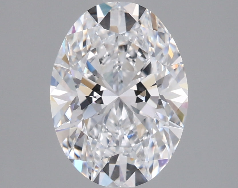 1.53 Carat Oval Shaped, Ideal Cut, D Color, VVS1 Clarity, IGI Certified Lab Grown Diamond