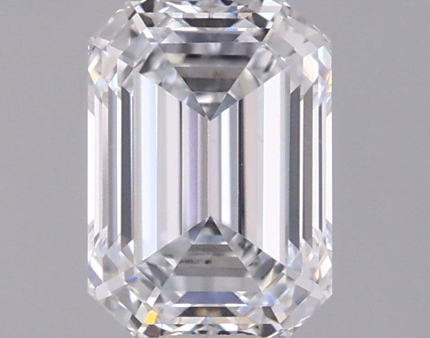 1.11 Carat Emerald Shaped, Ideal Cut, D Color, VVS1 Clarity, IGI Certified Lab Grown Diamond
