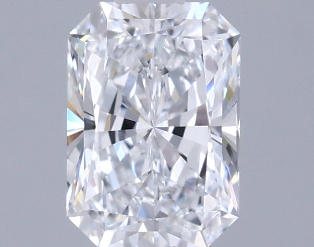 1.00 Carat Radiant Shaped, Ideal Cut, D Color, FL Clarity, IGI Certified Lab Grown Diamond