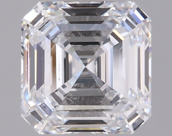 1.52 Carat Asscher Shaped, Ideal Cut, D Color, VVS1 Clarity, IGI Certified Lab Grown Diamond