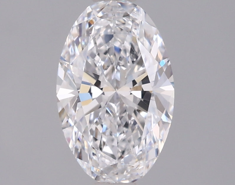 1.06 Carat Oval Shaped, Ideal Cut, D Color, VVS1 Clarity, IGI Certified Lab Grown Diamond