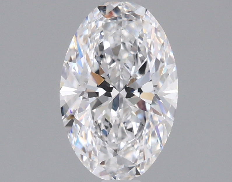 1.03 Carat Oval Shaped, Ideal Cut, D Color, VVS1 Clarity, IGI Certified Lab Grown Diamond