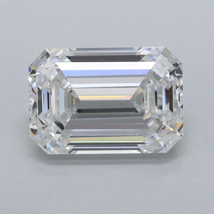 1.05 Carat Emerald Shaped, Ideal Cut, D Color, FL Clarity, IGI Certified Lab Grown Diamond