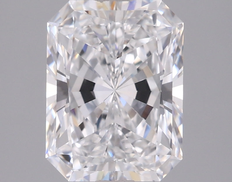2.03 Carat Radiant Shaped, Ideal Cut, D Color, VVS2 Clarity, IGI Certified Lab Grown Diamond