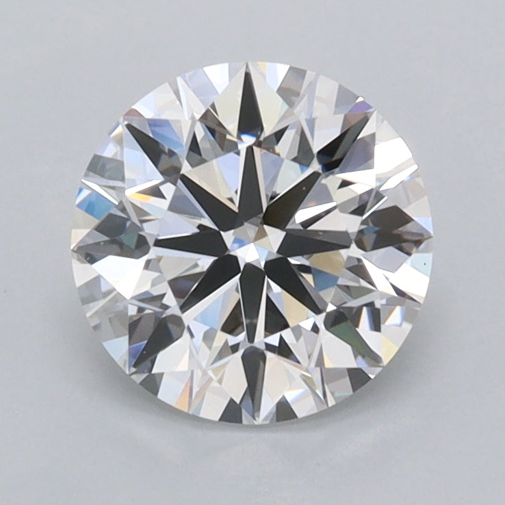 1.36 Carat Round Shaped, Ideal Cut, D Color, FL Clarity, IGI Certified Lab Grown Diamond