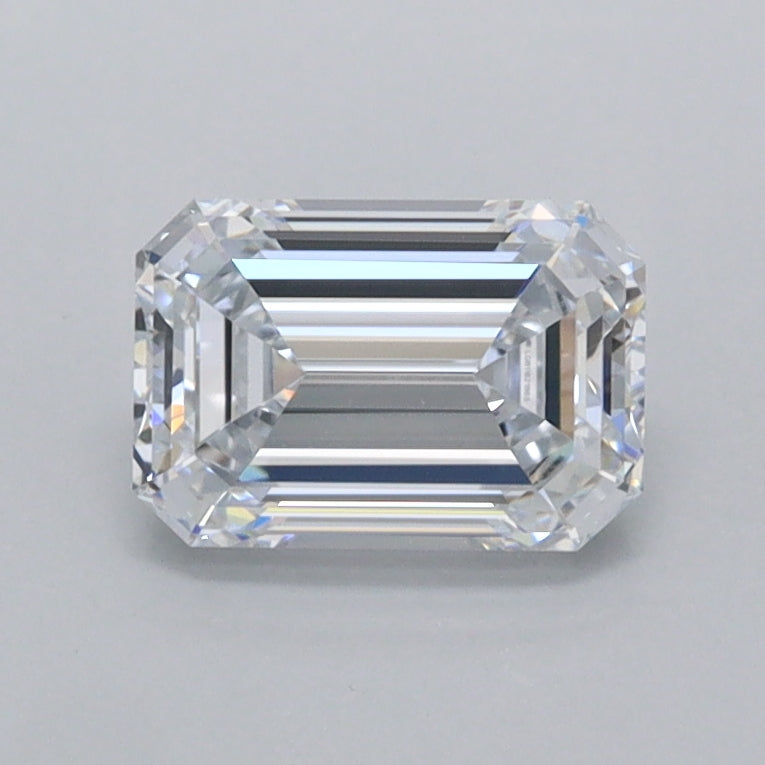 1.05 Carat Emerald Shaped, Ideal Cut, E Color, FL Clarity, IGI Certified Lab Grown Diamond