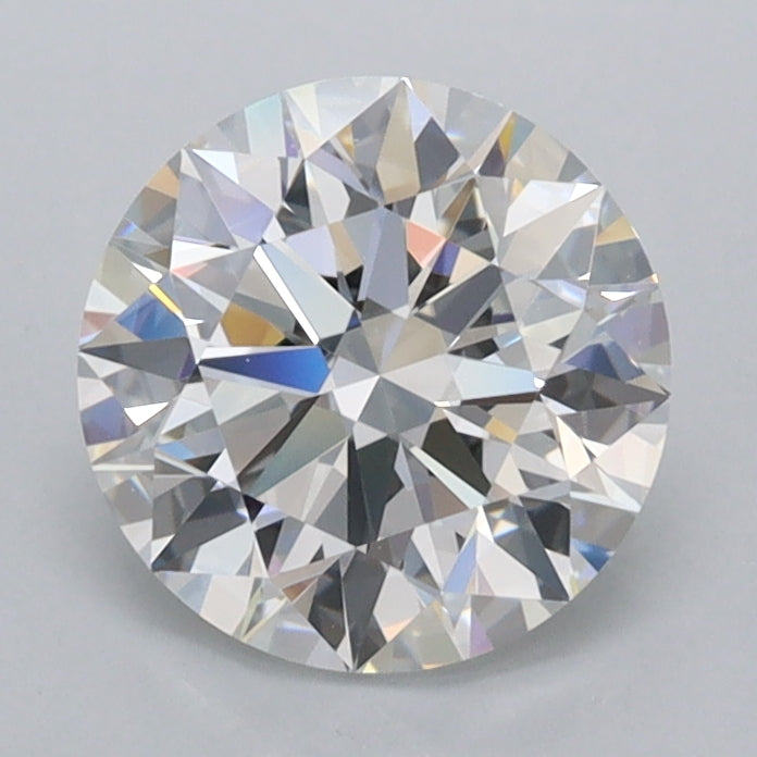 1.53 Carat Round Shaped, Ideal Cut, D Color, FL Clarity, IGI Certified Lab Grown Diamond
