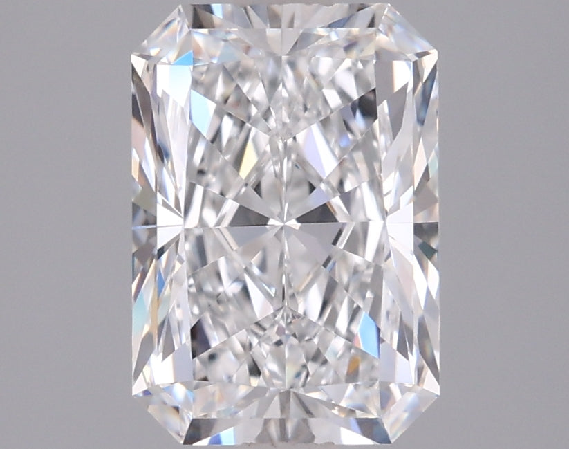 2.04 Carat Radiant Shaped, Excellent Cut, D Color, VVS1 Clarity, IGI Certified Lab Grown Diamond