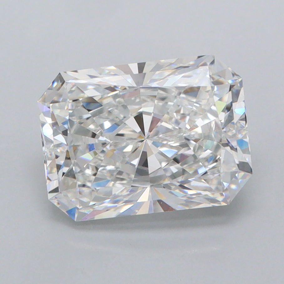 2.23 Carat Radiant Shaped, Ideal Cut, E Color, FL Clarity, IGI Certified Lab Grown Diamond