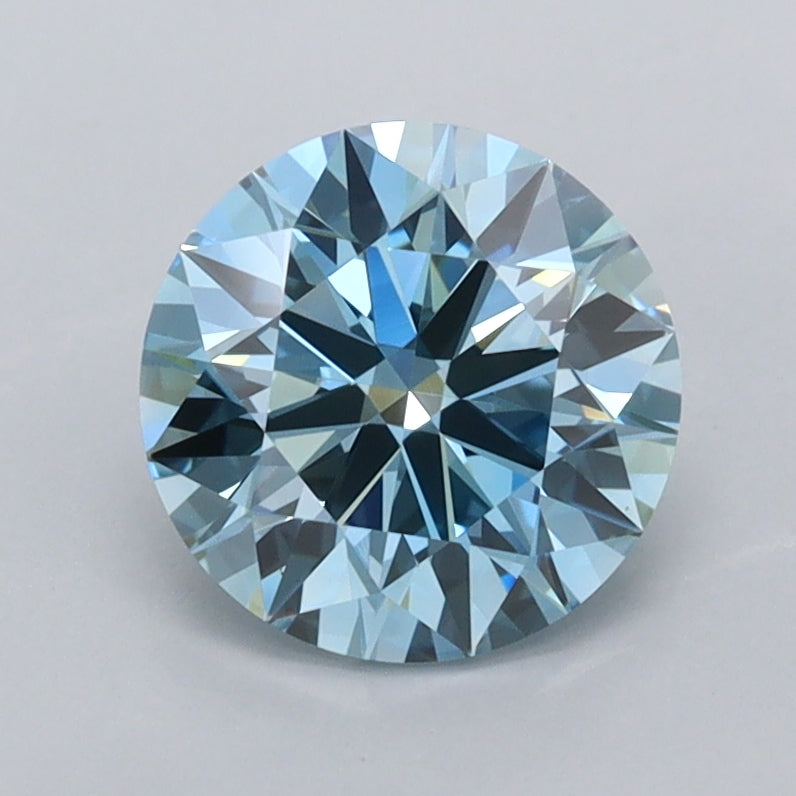 1.48 Carat Round Shaped, Ideal Cut, VVS1 Clarity, IGI Certified Lab Grown Diamond