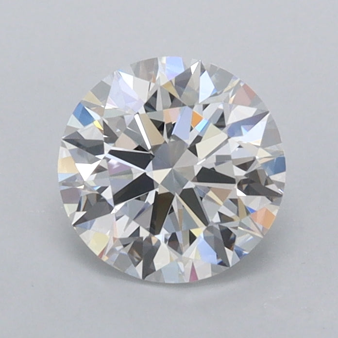 0.97 Carat Round Shaped, Ideal Cut, D Color, VVS2 Clarity, IGI Certified Lab Grown Diamond