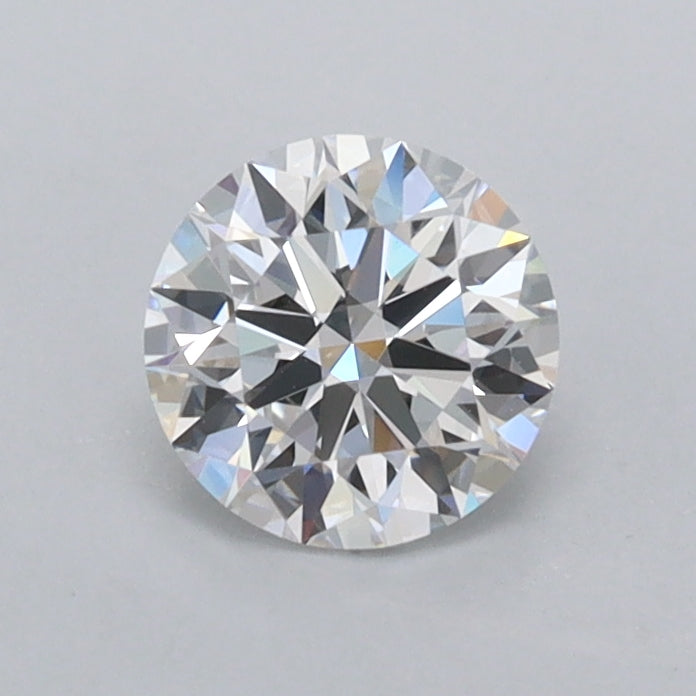 0.68 Carat Round Shaped, Ideal Cut, D Color, VVS1 Clarity, IGI Certified Lab Grown Diamond