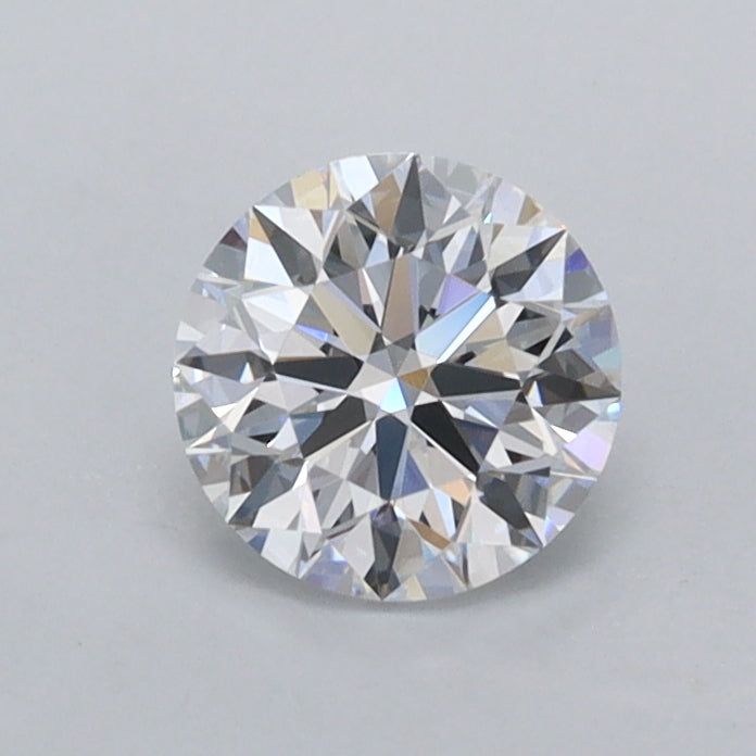0.68 Carat Round Shaped, Excellent Cut, D Color, VS1 Clarity, IGI Certified Lab Grown Diamond
