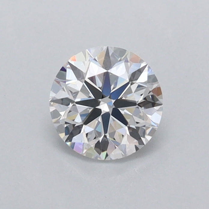 0.54 Carat Round Shaped, Excellent Cut, D Color, VVS2 Clarity, IGI Certified Lab Grown Diamond