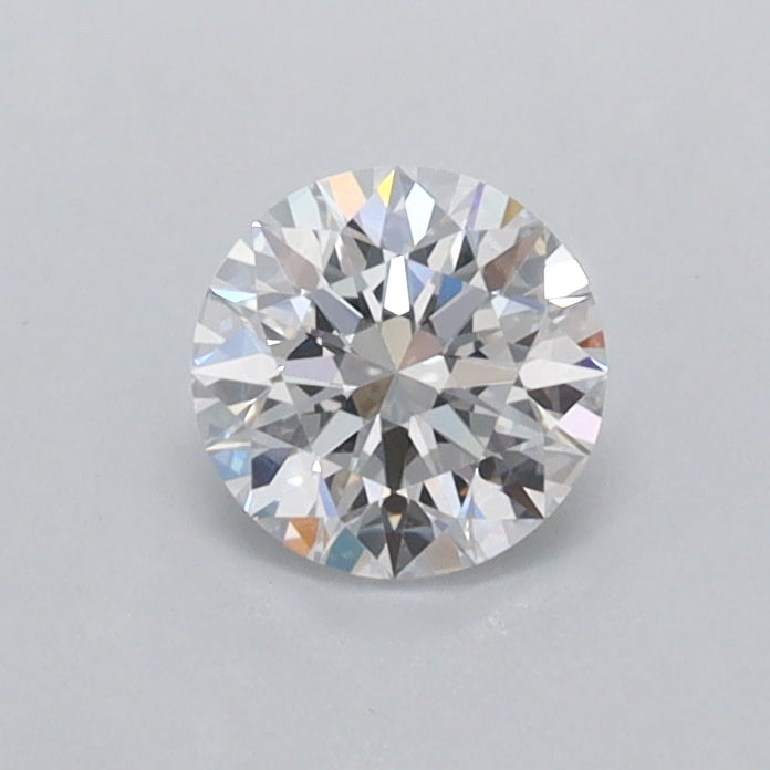 0.51 Carat Round Shaped, Excellent Cut, D Color, VS1 Clarity, IGI Certified Lab Grown Diamond