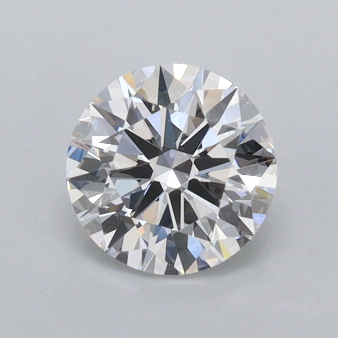 0.76 Carat Round Shaped, Ideal Cut, D Color, VVS2 Clarity, IGI Certified Lab Grown Diamond