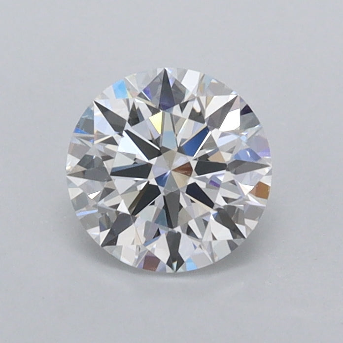 0.68 Carat Round Shaped, Ideal Cut, D Color, VS1 Clarity, IGI Certified Lab Grown Diamond