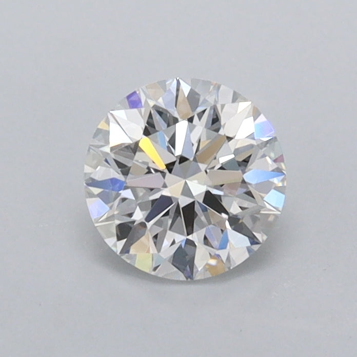 0.59 Carat Round Shaped, Ideal Cut, D Color, VVS1 Clarity, IGI Certified Lab Grown Diamond