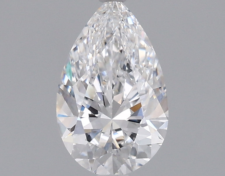 0.90 Carat Pear Shaped, Excellent Cut, D Color, VVS1 Clarity, IGI Certified Lab Grown Diamond