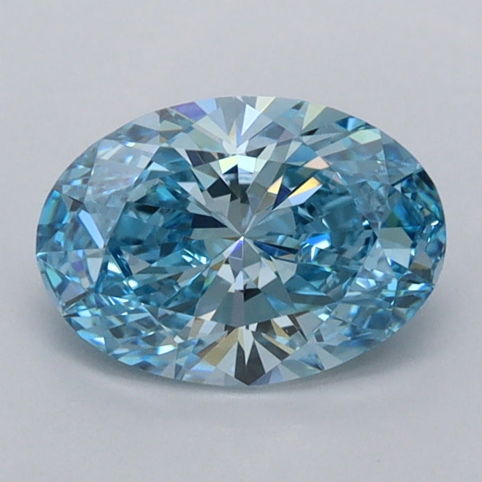 1.02 Carat Oval Shaped, Ideal Cut, VVS2 Clarity, IGI Certified Lab Grown Diamond