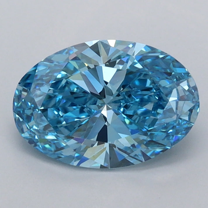 1.20 Carat Oval Shaped, Ideal Cut, VVS2 Clarity, IGI Certified Lab Grown Diamond