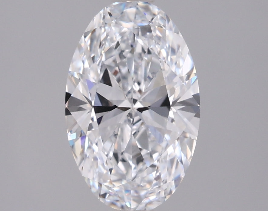 1.55 Carat Oval Shaped, Ideal Cut, D Color, VVS1 Clarity, IGI Certified Lab Grown Diamond