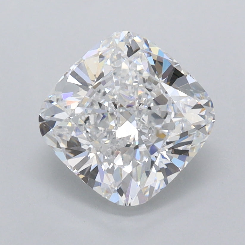 1.80 Carat Cushion Shaped, Ideal Cut, D Color, FL Clarity, IGI Certified Lab Grown Diamond