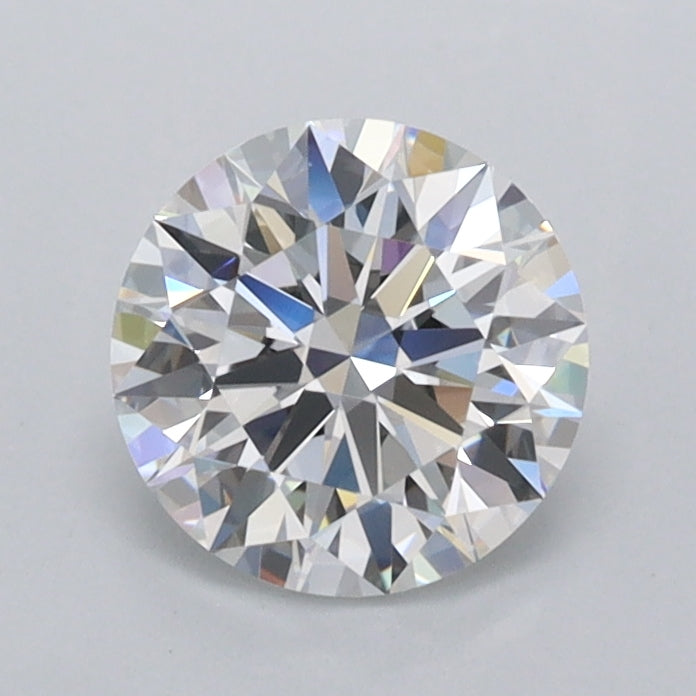 1.02 Carat Round Shaped, Ideal Cut, D Color, FL Clarity, IGI Certified Lab Grown Diamond