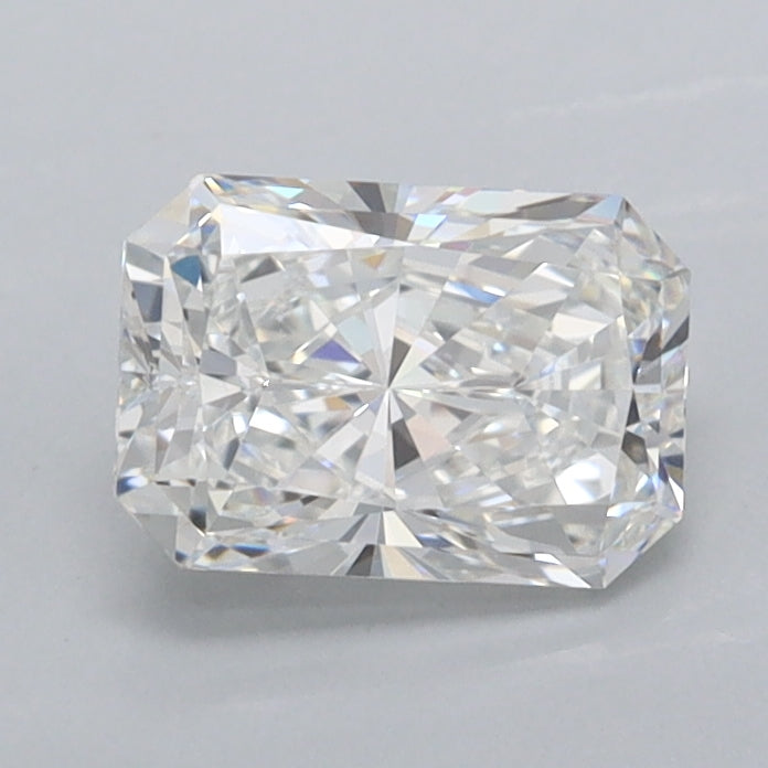 1.01 Carat Radiant Shaped, Excellent Cut, E Color, FL Clarity, IGI Certified Lab Grown Diamond