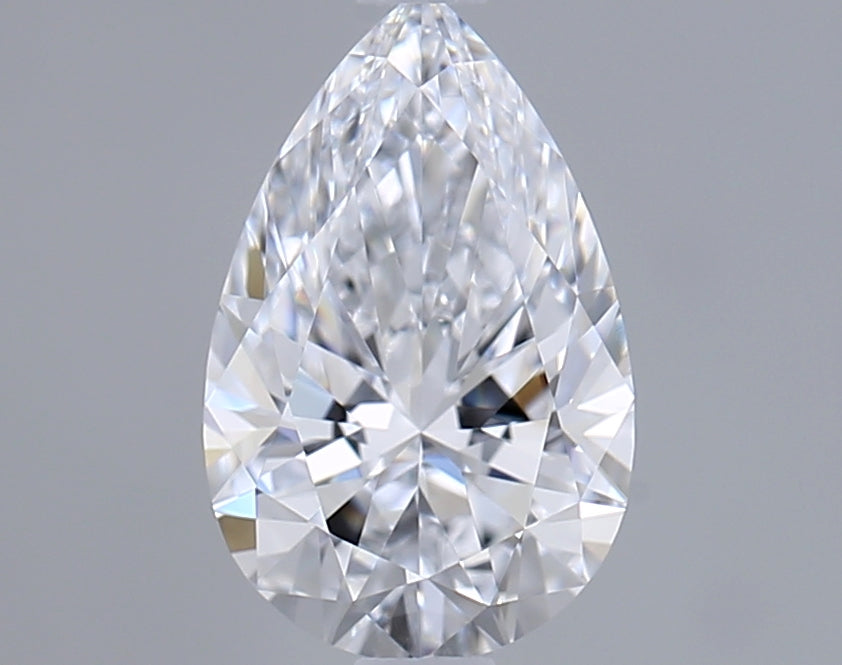 1.04 Carat Pear Shaped, Ideal Cut, D Color, VVS1 Clarity, IGI Certified Lab Grown Diamond