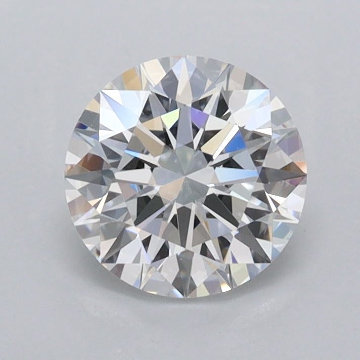 1.02 Carat Round Shaped, Ideal Cut, D Color, FL Clarity, IGI Certified Lab Grown Diamond