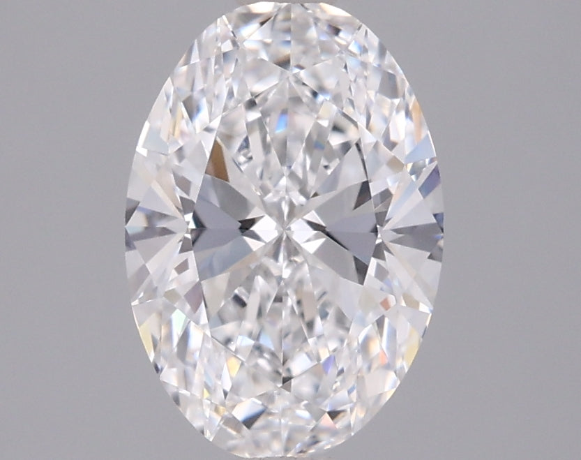 1.53 Carat Oval Shaped, Ideal Cut, D Color, VVS1 Clarity, IGI Certified Lab Grown Diamond