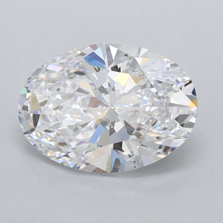 1.05 Carat Oval Shaped, Ideal Cut, D Color, FL Clarity, IGI Certified Lab Grown Diamond