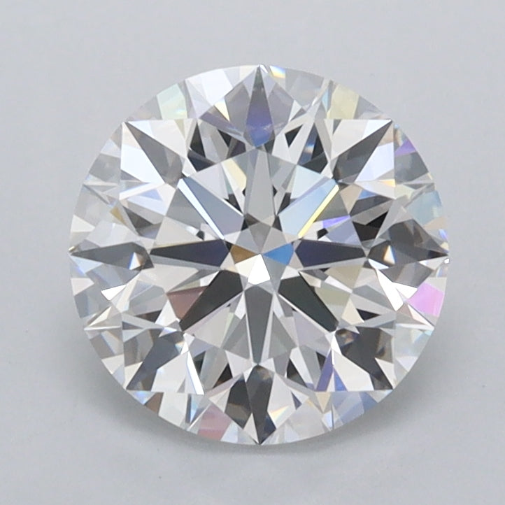 1.53 Carat Round Shaped, Ideal Cut, D Color, FL Clarity, IGI Certified Lab Grown Diamond