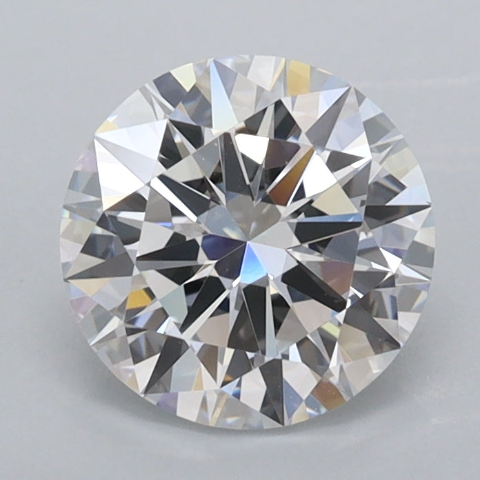 1.43 Carat Round Shaped, Excellent Cut, D Color, FL Clarity, IGI Certified Lab Grown Diamond