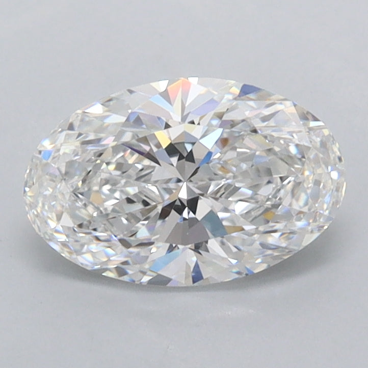 1.07 Carat Oval Shaped, Ideal Cut, D Color, IF Clarity, IGI Certified Lab Grown Diamond
