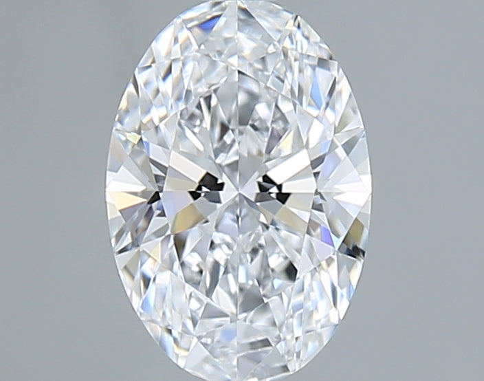 1.06 Carat Oval Shaped, Ideal Cut, D Color, VVS1 Clarity, IGI Certified Lab Grown Diamond