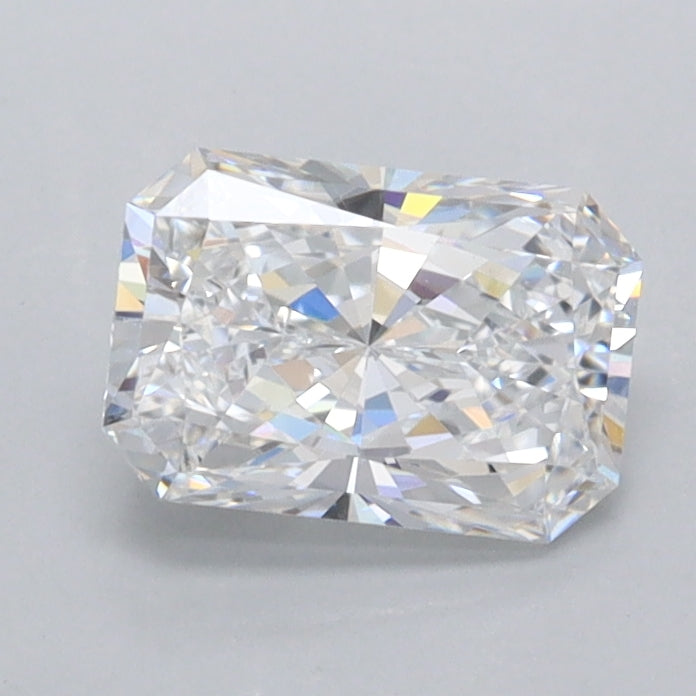 1.02 Carat Radiant Shaped, Excellent Cut, D Color, FL Clarity, IGI Certified Lab Grown Diamond