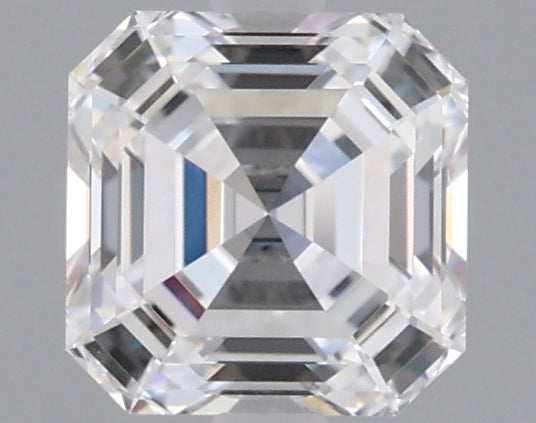 1.05 Carat Asscher Shaped, Ideal Cut, D Color, VVS1 Clarity, IGI Certified Lab Grown Diamond
