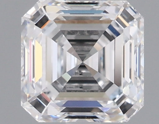 1.03 Carat Asscher Shaped, Ideal Cut, E Color, VVS1 Clarity, IGI Certified Lab Grown Diamond
