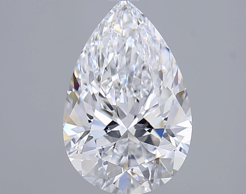 2.04 Carat Pear Shaped, Ideal Cut, D Color, VVS1 Clarity, IGI Certified Lab Grown Diamond