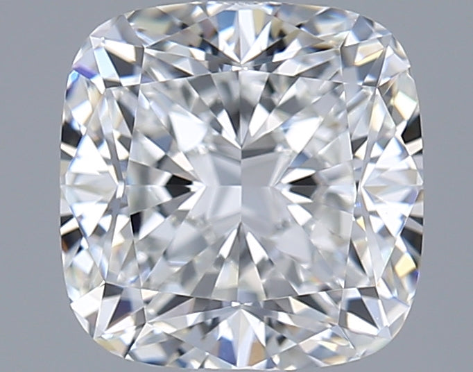 2.01 Carat Cushion Shaped, Ideal Cut, E Color, VVS1 Clarity, IGI Certified Lab Grown Diamond